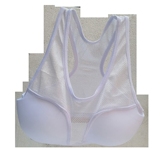 Female Karate chest protection